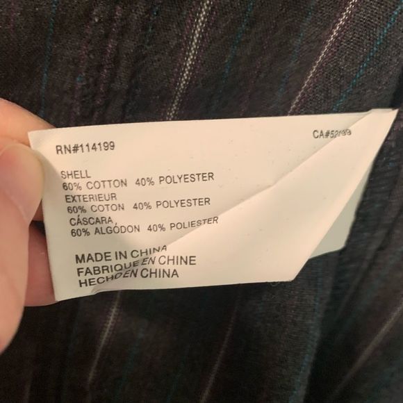 Roxy 3/4 Sleeve Button Front Jacket - Picture 9 of 9